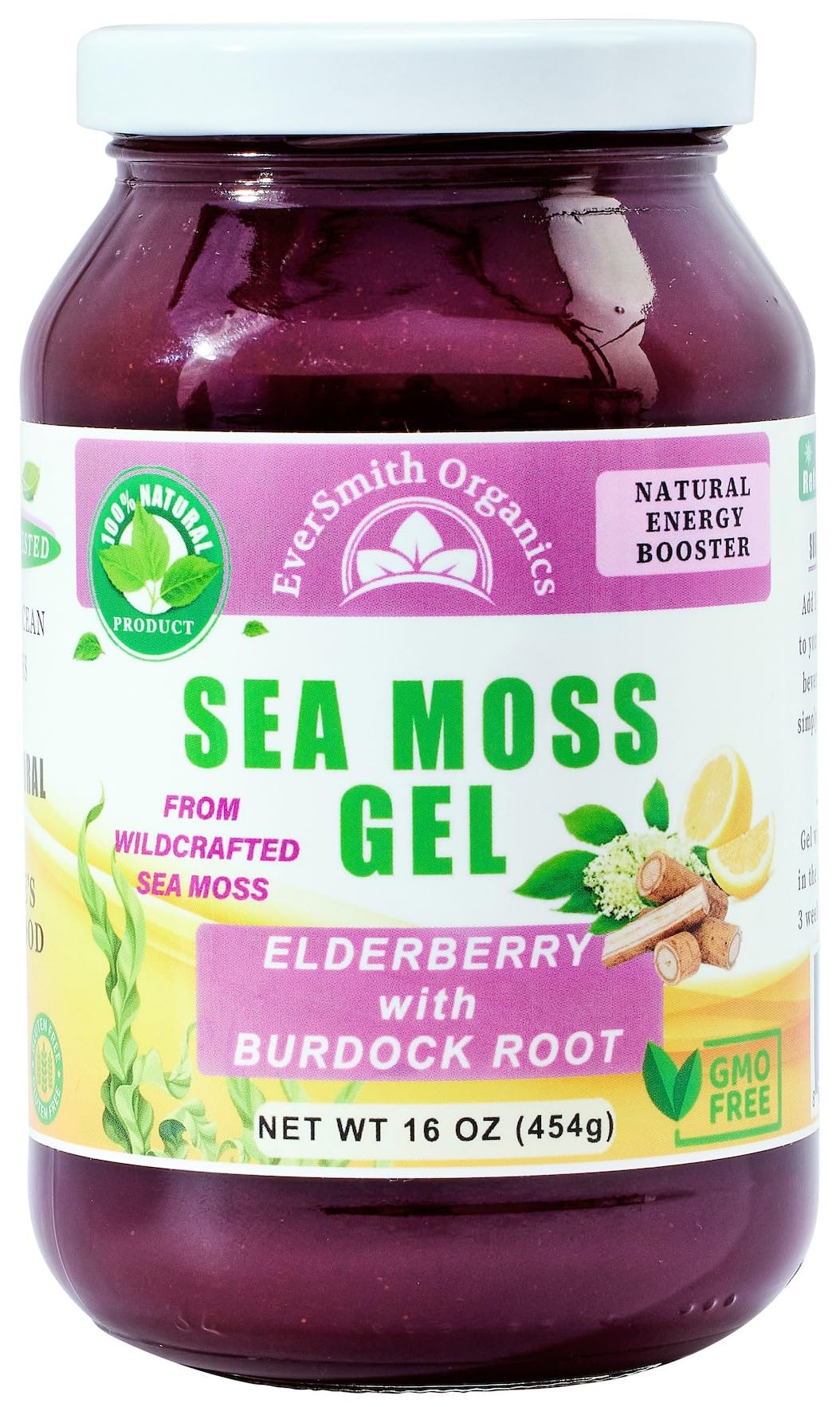 EverSmith Organics - Wildcrafted Irish Sea Moss Gel | Made in USA | Rich in Vitamins EverSmith OrganicsUS supplements