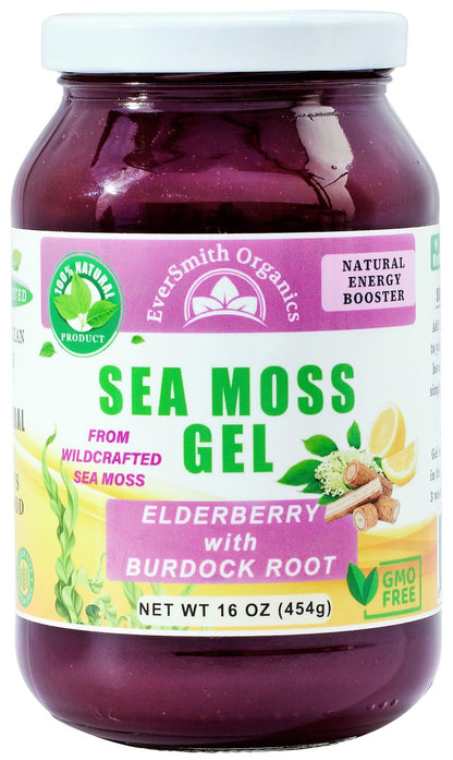 EverSmith Organics - Wildcrafted Irish Sea Moss Gel | Made in USA | Rich in Vitamins EverSmith OrganicsUS supplements