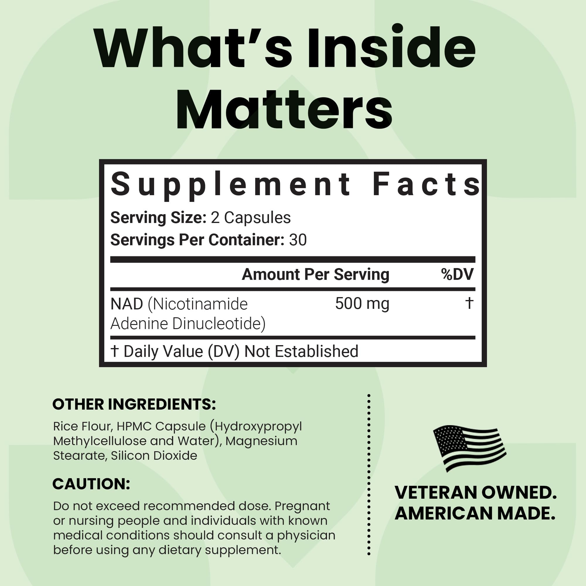 Luma Nutrition NAD+ Supplement 1000mg (500mg per Capsule) – Aging Plus Energy, Metabolism & Cellular Support – Pure NAD Supplements for Women & Men, Made in USA Luma NutritionAu supplements