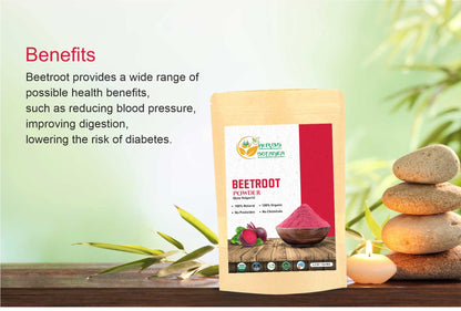 Herbs Botanica Beetroot Powder Organic for Baking and Smoothies | Nitric Oxide Suppement Herbs BotanicaUS supplements