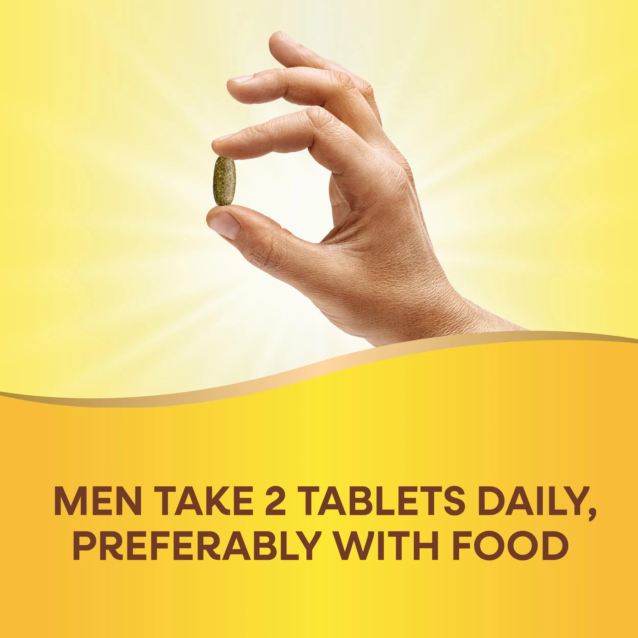 Nature's Way Alive! Garden Goodness Men's Multivitamin, Veggie & Fruit Blend (1400mg per serving), Made with Organic Kale, 60 Count Nature's WayAu supplements