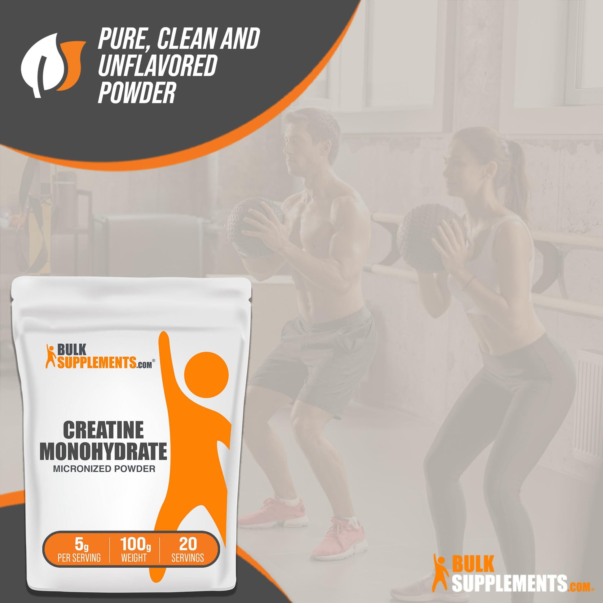 BULKSUPPLEMENTS.COM Creatine Monohydrate Powder - Micronized Creatine BULKSUPPLEMENTS.COMUS supplements