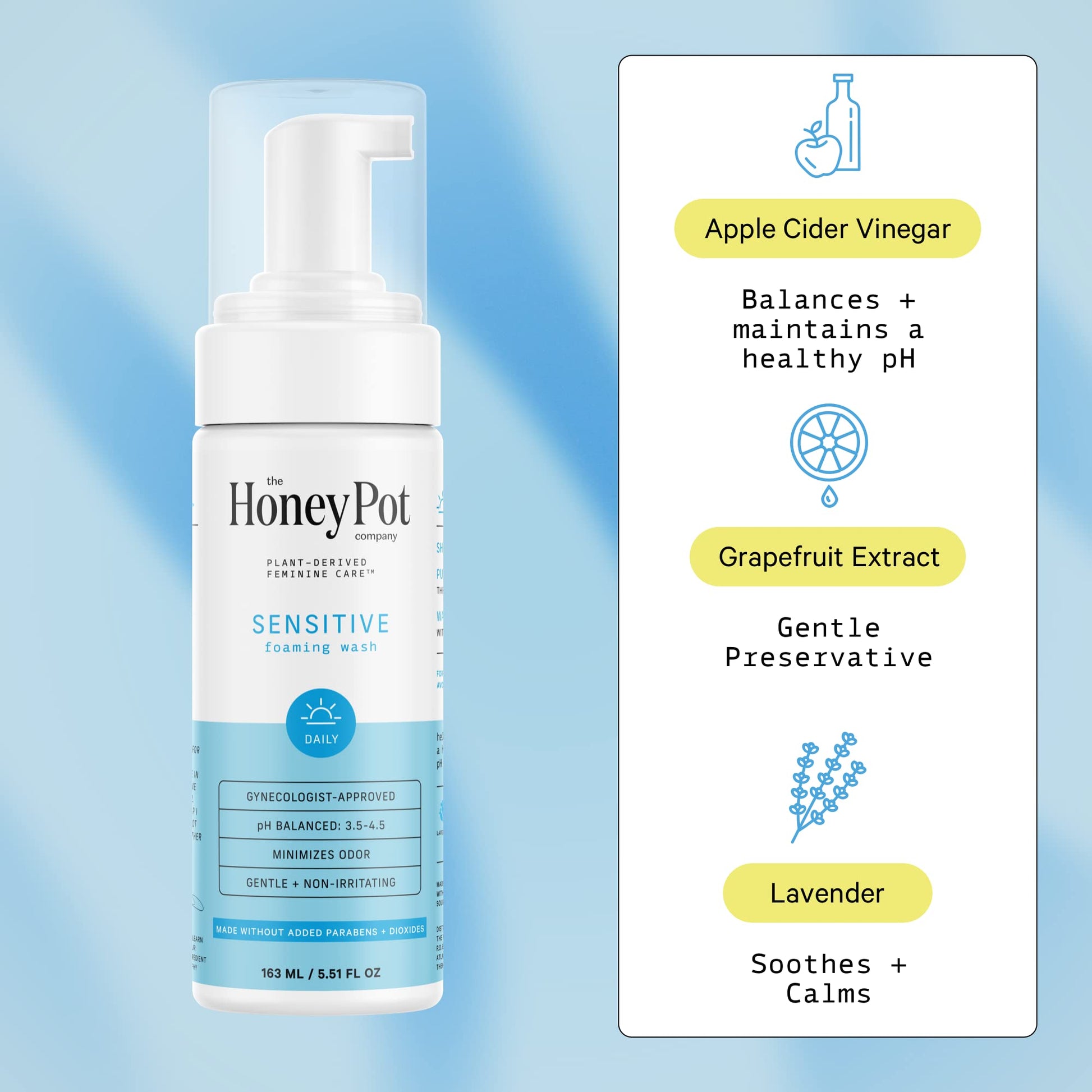 The Honey Pot Company - Feminine Wash & Feminine Wipe Bundle - Includes Unscented Ph Balance The Honey Pot CompanyAu supplements
