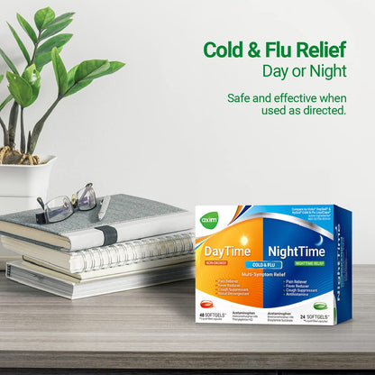 AXIM Day & Night 325-15-5-6.25 mg x 72 softgels AXIMUS supplements