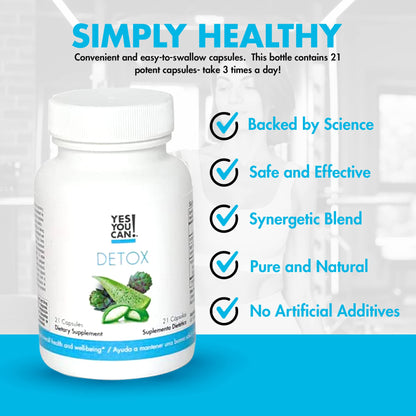Yes You Can! Natural Detox Cleanse - Daily Cleanse Supplement for Men & Women Yes You Can!US supplements