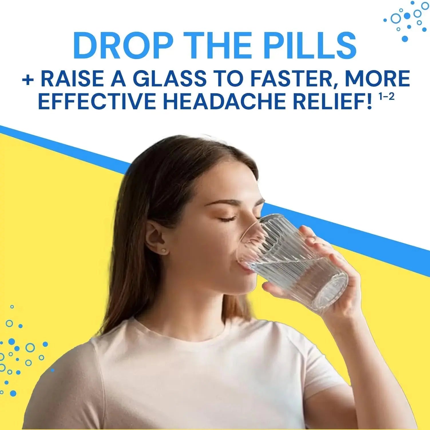 Blowfish for Headaches | Maximum Strength Effervescent Pain Relief Tablets – Treats Headaches Fast, 2X Faster Than Pills – Lemon Flavor (2 Pack) BlowfishAu supplements