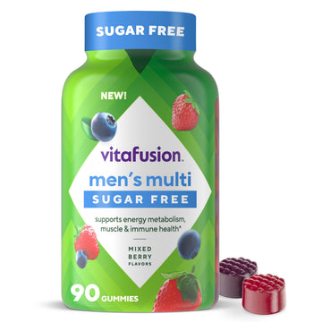 vitafusion Sugar Free Men’s Multi Daily Gummy Multivitamins, Supports Energy Metabolism, Muscle and Immune Health VitafusionAu supplements