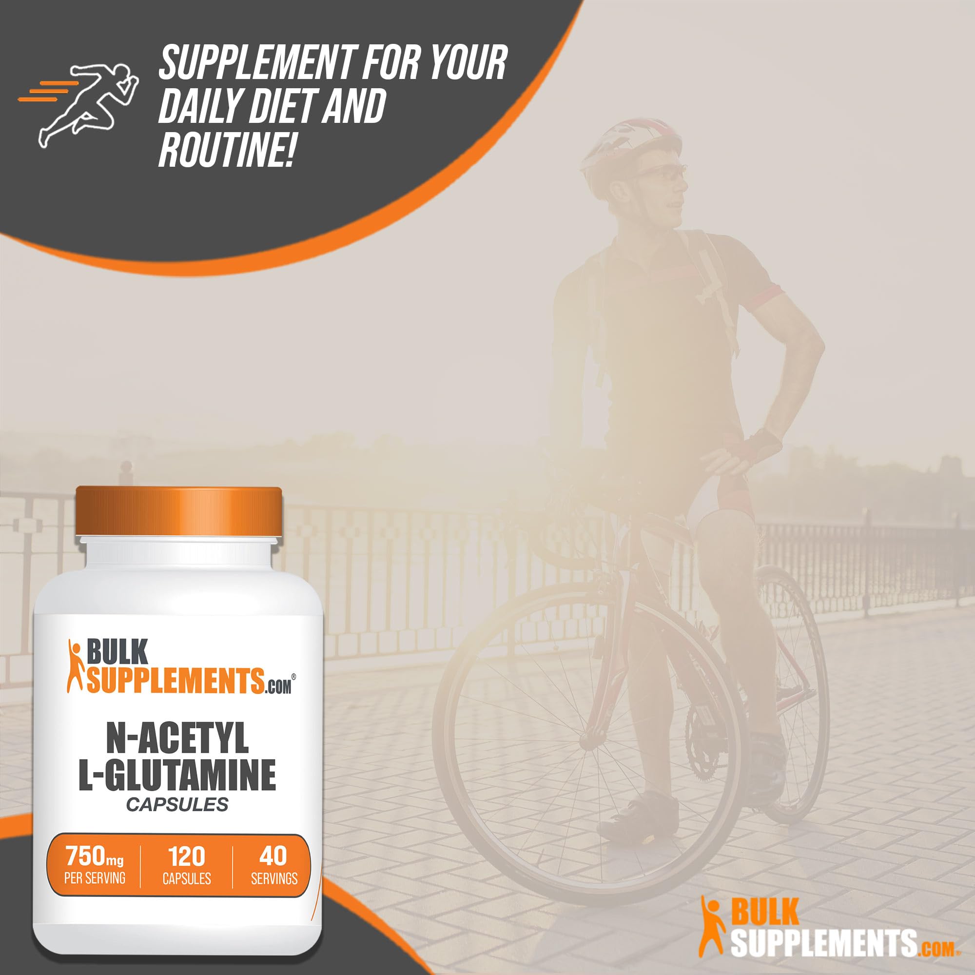 BULKSUPPLEMENTS.COM N-Acetyl L-Glutamine Capsules - Glutamine Supplement BULKSUPPLEMENTS.COMUS supplements