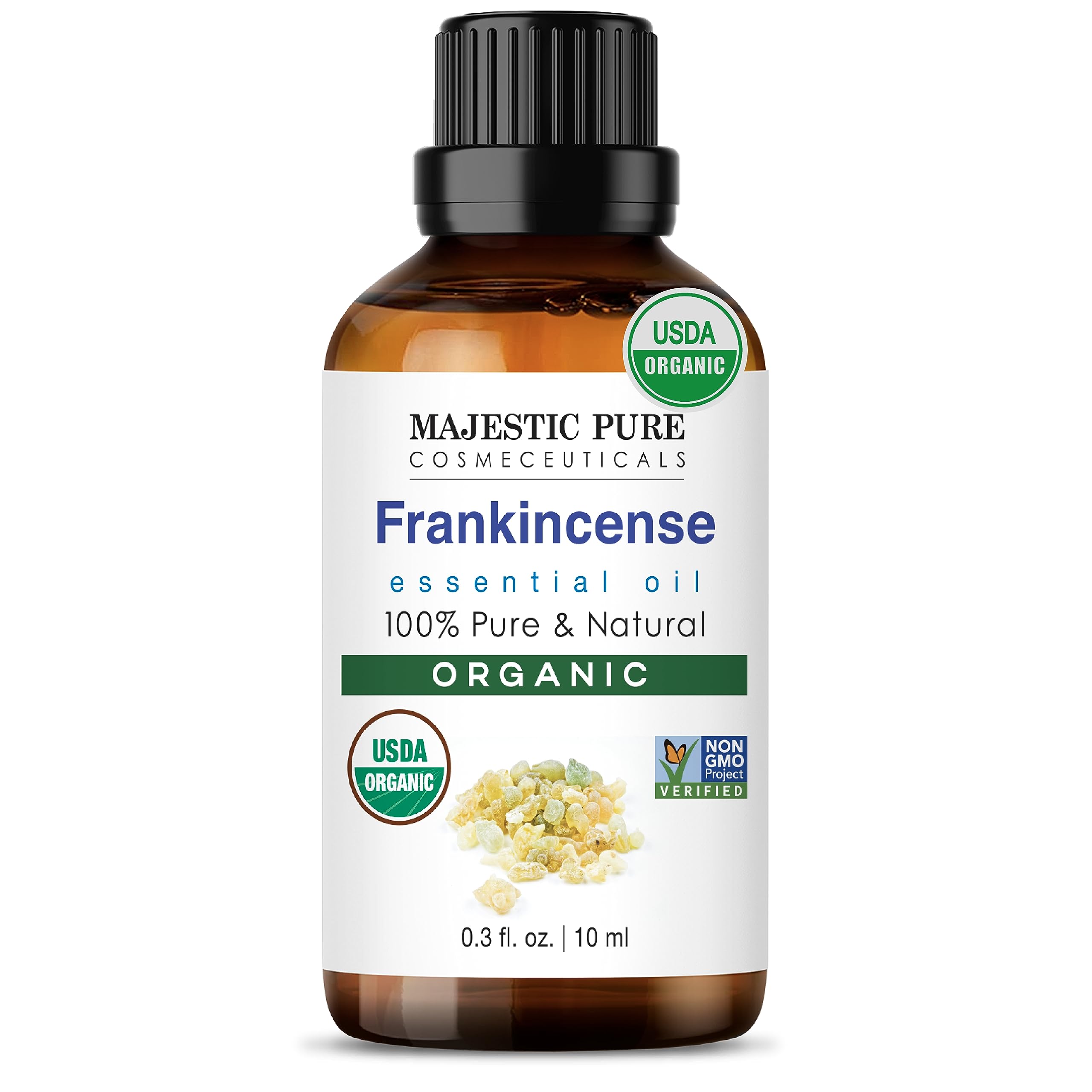 Majestic Pure USDA Organic Frankincense 0.33 fl oz MAJESTIC PUREAu supplements