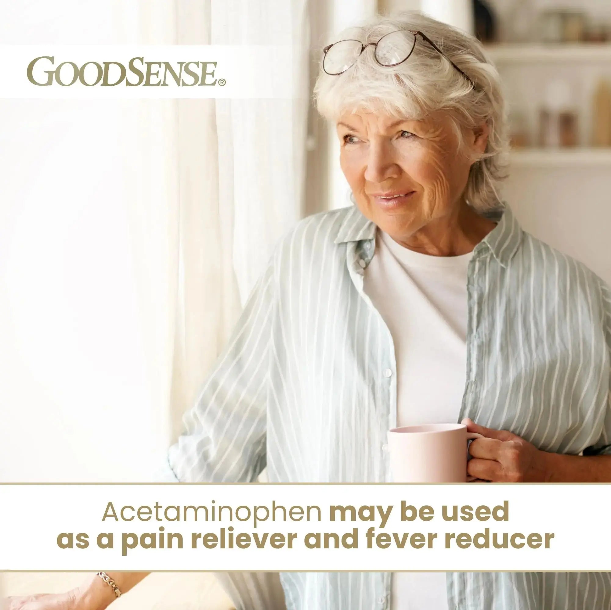 GoodSense Extra Strength Pain Relief, Acetaminophen Caplets, 500 mg, 500 Count GoodSenseAu supplements