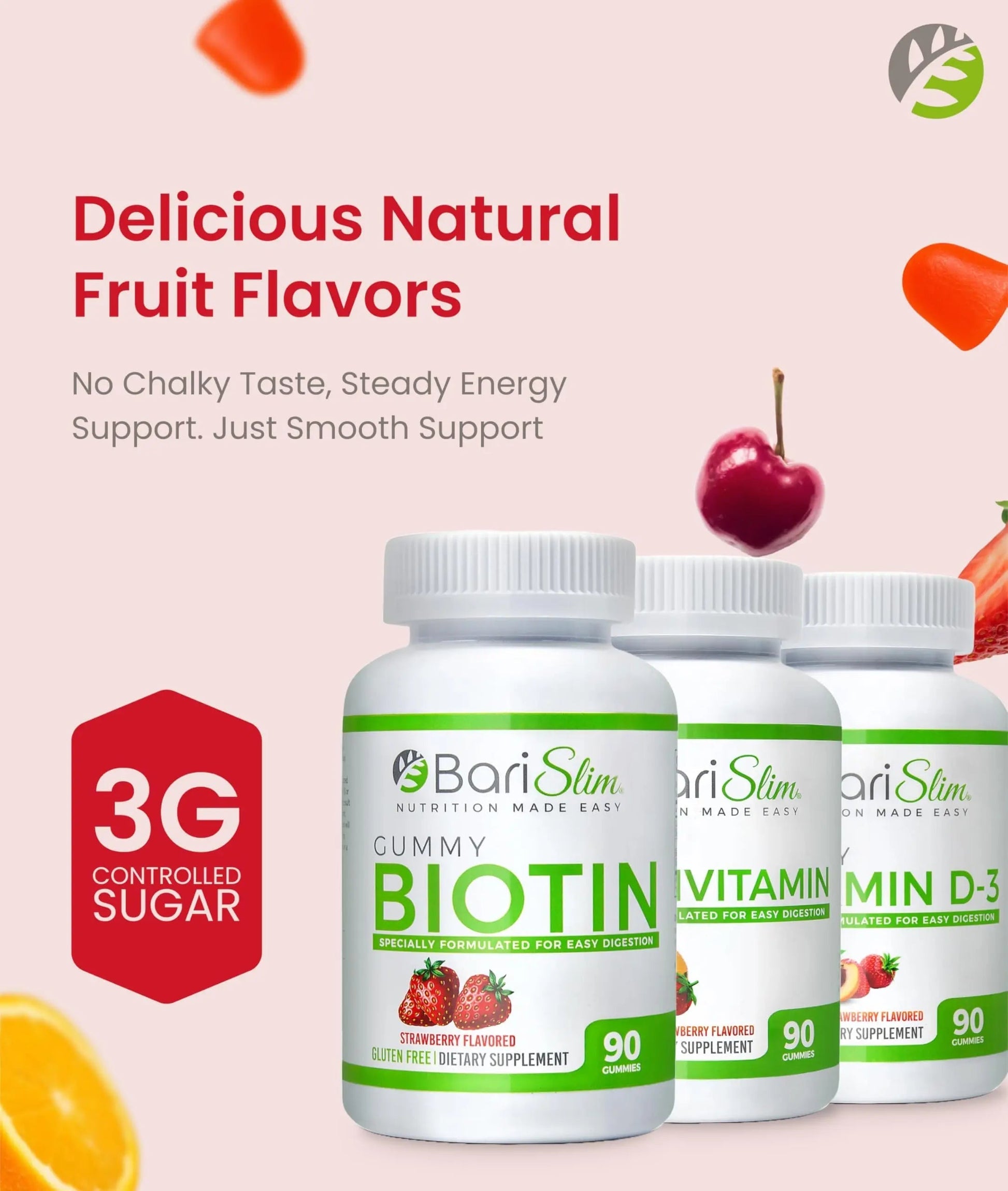 BariSlim Bariatric Multivitamin Gummies - Specially Formulated Gummy Vitamin for Patients After Weight Loss Surgery BariSlimAu supplements