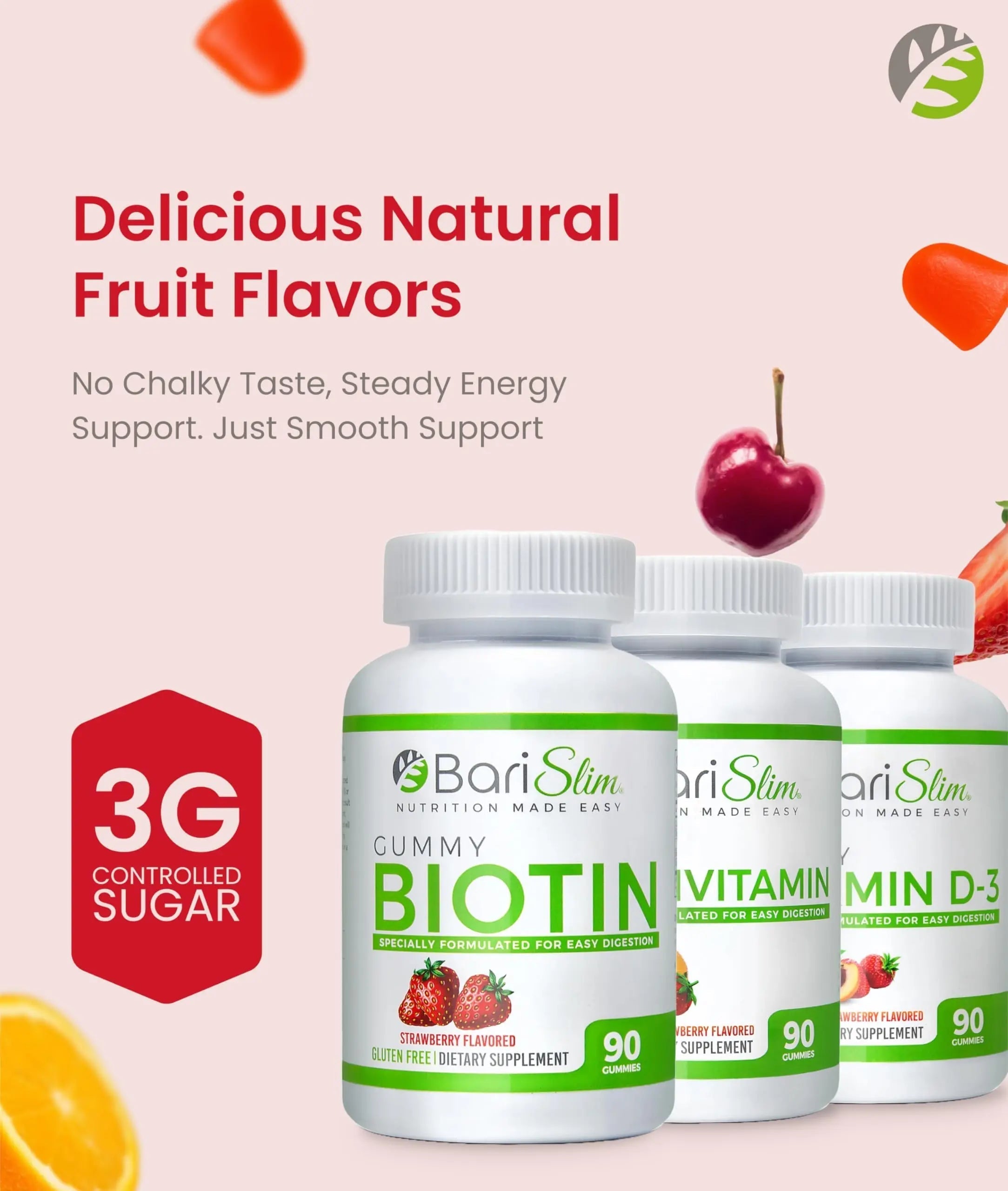 BariSlim Bariatric Multivitamin Gummies - Specially Formulated Gummy Vitamin for Patients After Weight Loss Surgery BariSlimAu supplements