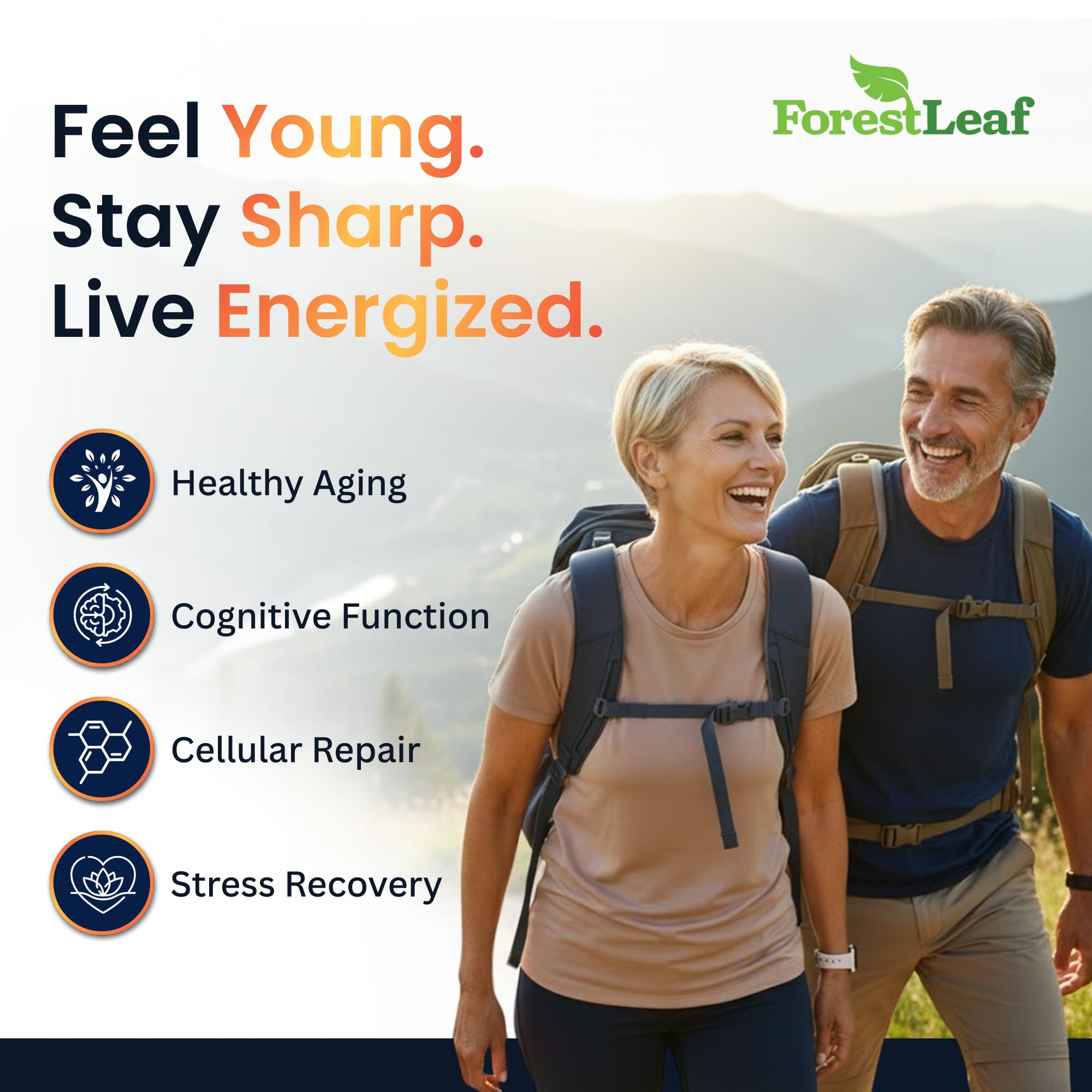 ForestLeaf NAD Resveratrol Capsules, Liposomal NAD Supplement for Women and Men with D-Ribose and Pomegranate, NAD+ for Energy, Focus and Anti-Aging Support, NMN Supplement Alternative (60 Caps) ForestLeafAu supplements