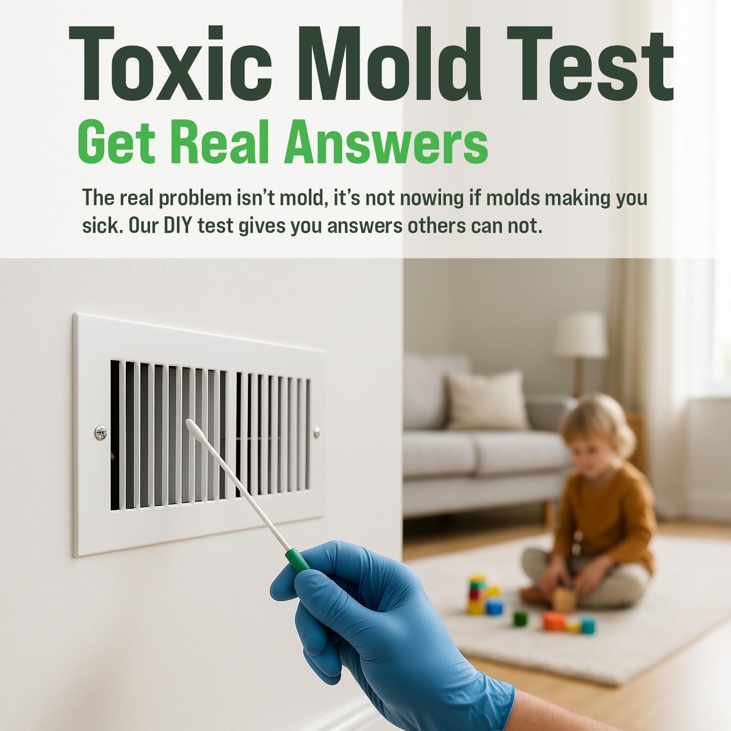 Microbial Mold Test Kit for Home - Indoor Air Quality and Surface Testing - Detects Black Mold, Mildew, and Fungi - Air and Surface Mold Detection Kit with Lab Analysis Included MICROBIAL MAINTENANCEAu supplements