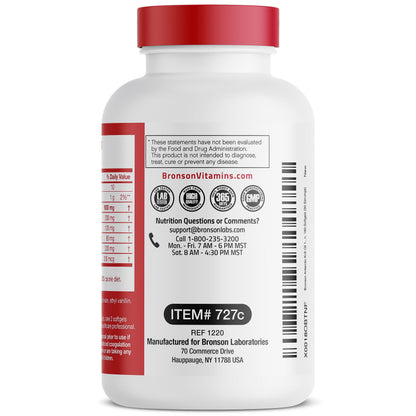 Bronson Antarctic Krill Oil 1000 mg with Omega-3s EPA, DHA, Astaxanthin and Phospholipid BronsonUS supplements