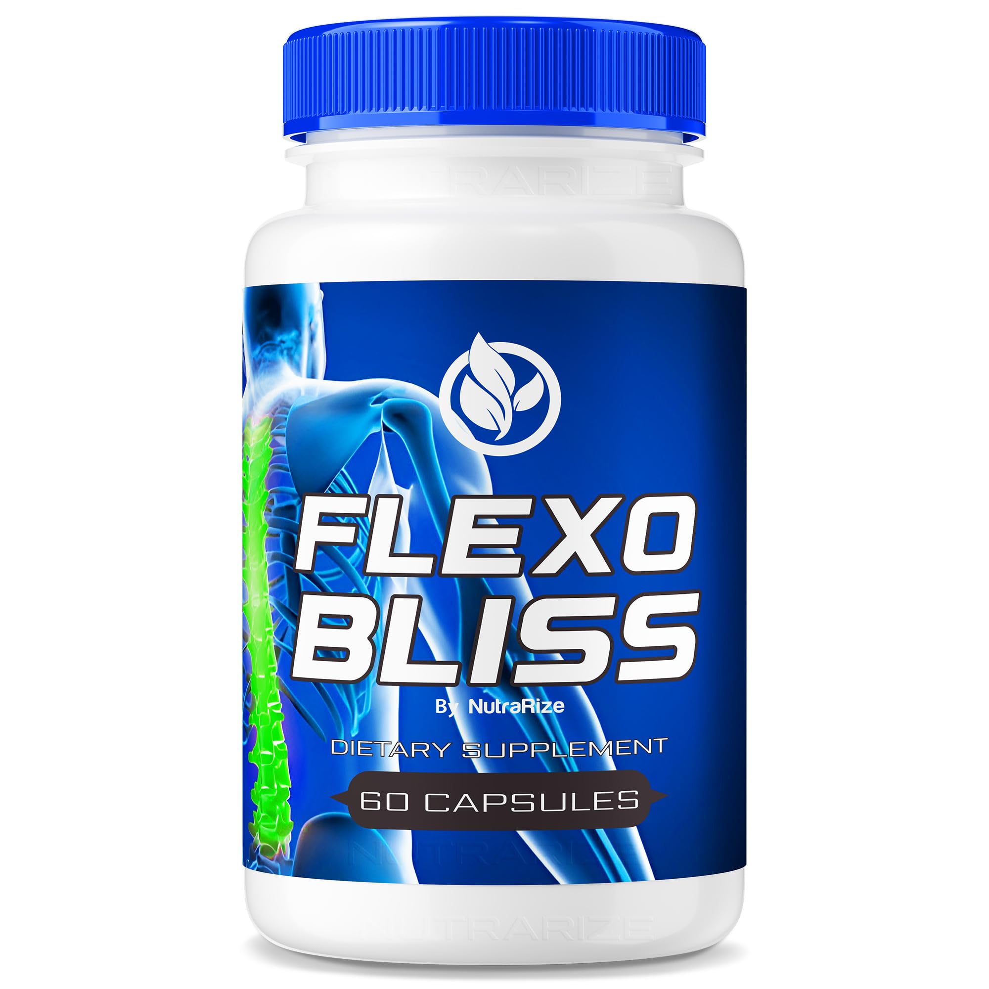 NutraRize Flexo Bliss, FlexoBliss Joint Health Support, All-Natural Supplement to Support Flexibility and Full Range of Motion, Official Flexo Bliss Reviews (60 Capsules) NutraRizeAu supplements