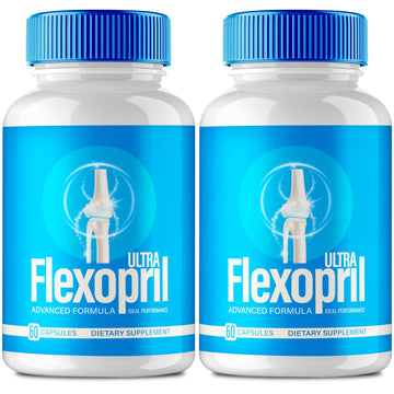 Flexopril Ultra Joint Support Capsules, Official Flexopril Supplement Pills, All-Natural Formula to Fortify Bones and Bolster Flexibility - Maximum Strength, FlexoprilUltra Pills Reviews (2 Pack) IDEAL PERFORMANCEAu supplements
