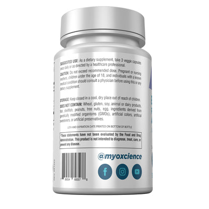 MYOXCIENCE Berberine Fasting Accelerator: Berberine HCL with ALA (Alpha Lipoic Acid) MYOXCIENCEUS supplements