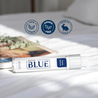 Renue Blue Methylene Blue Face Serum - Liposomal NAD+ Complex and Nutrients for Skin Rejuvenation, Deep Hydration, and Anti-Aging Support Renue By ScienceUS supplements