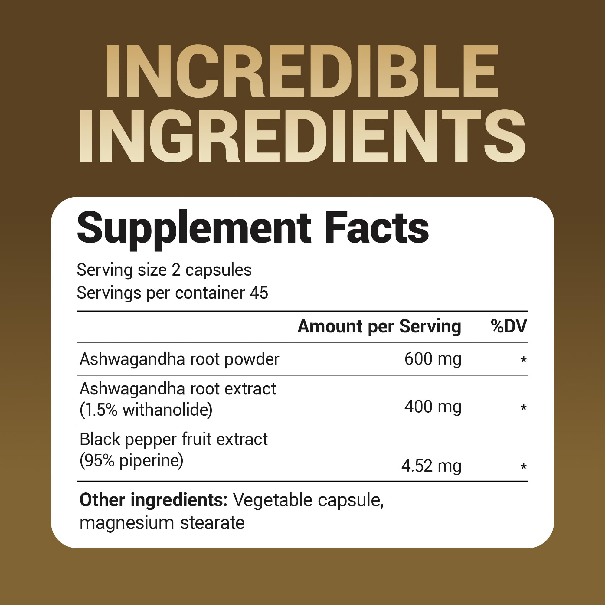 Dr. Berg Ashwagandha Capsules 1000mg - Includes Ashwagandha Root with Black Pepper from Bioperine - Ashwagandha Supplements 90 Capsules Dr. Berg NutritionalsAu supplements