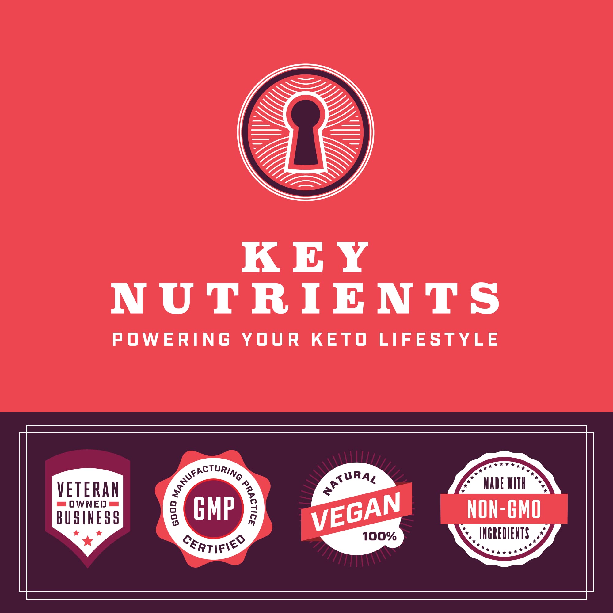 KEY NUTRIENTS Multivitamin Electrolytes Powder Packets - Sweet Cherry-Pom 20 Pack KEY NUTRIENTSAu supplements