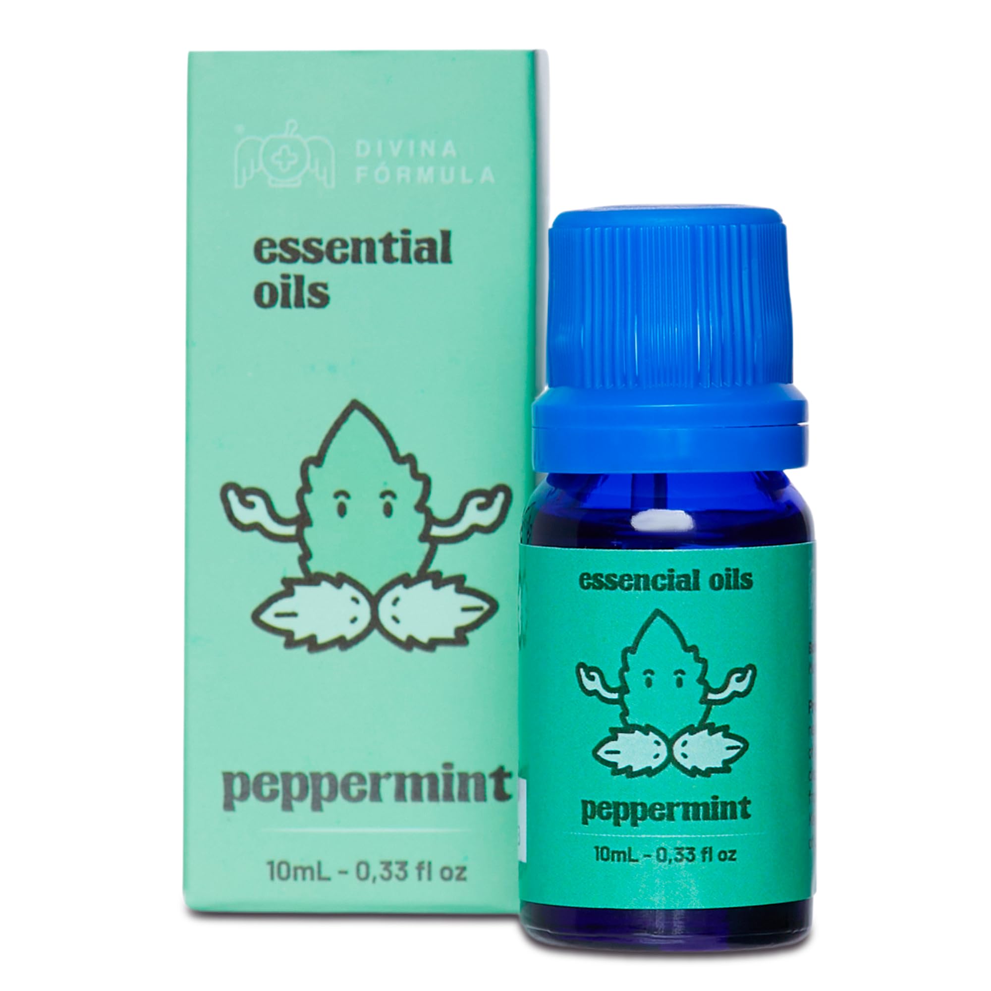 Divina Fórmula - 100% Pure Peppermint Essential Oil - Aromatherapy Oils, Essential Oils - Oil for Massage Divina FÓrmulaAu supplements