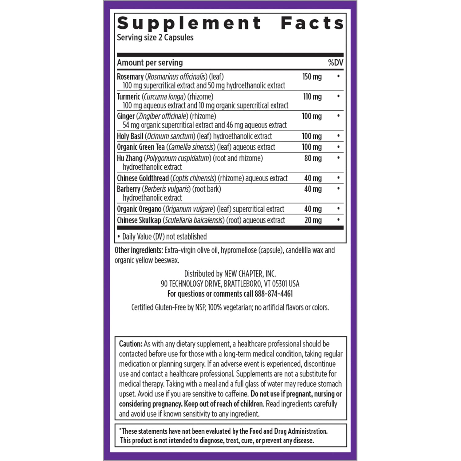 New Chapter Zyflamend™ Joint Supplement & Herbal Pain Relief – 10-in-1 Superfood Blend with Turmeric, Ginger & Green Tea - for Healthy Inflammation Response, Mobility & Flexibility, 180 Capsules New ChapterAu supplements
