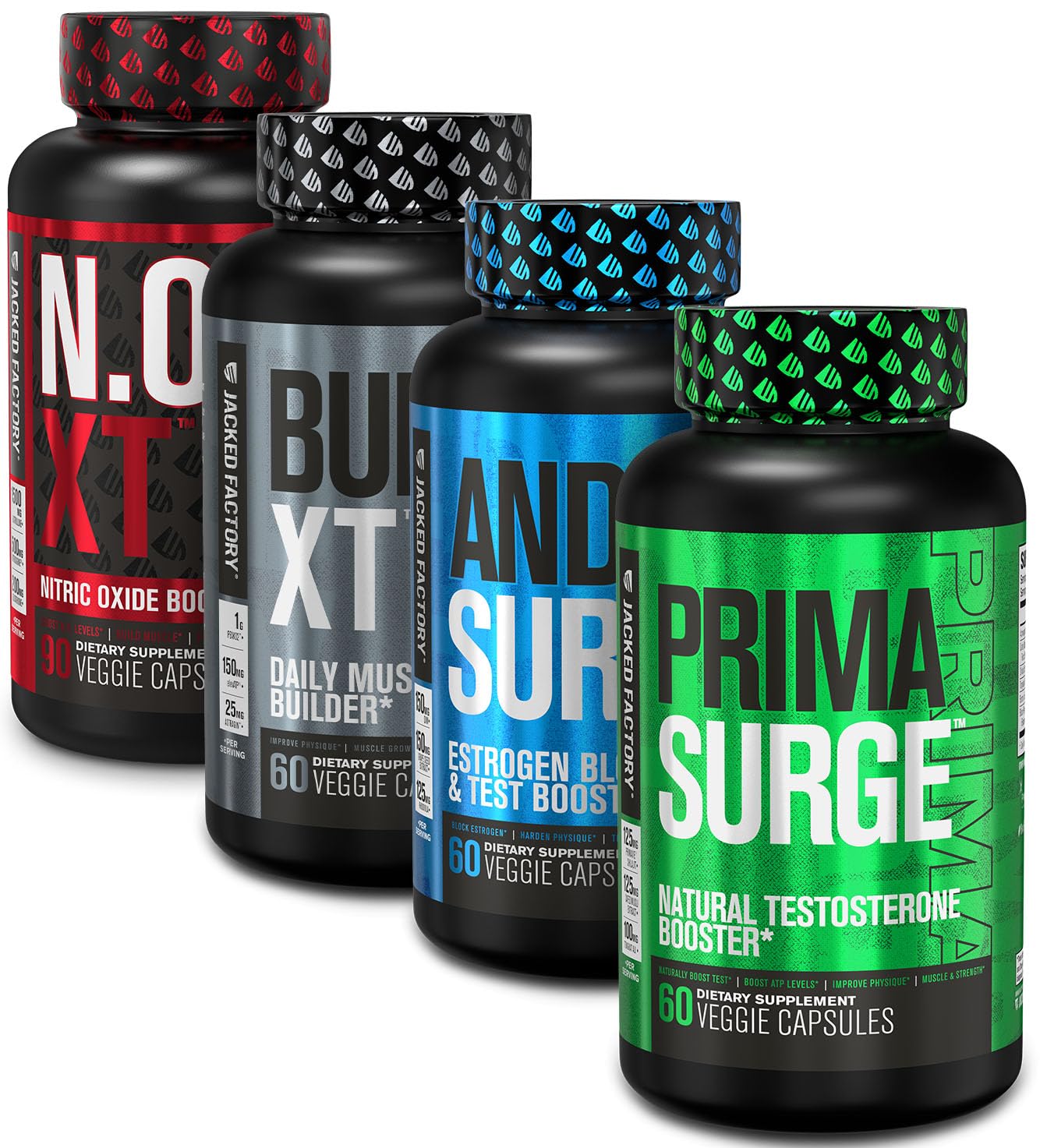 Jacked Factory Androsurge Estrogen Blocker for Men + Primasurge Testosterone Booster Jacked FactoryAu supplements