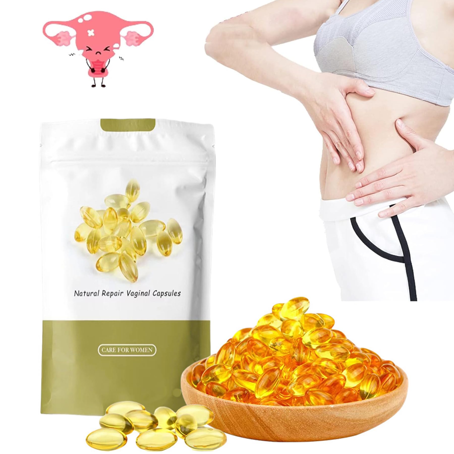Dexcara Detox Repair,2024 New Natural Repair Vagianal Capsules,Natural Detox Viginal Capsules GenericAu supplements