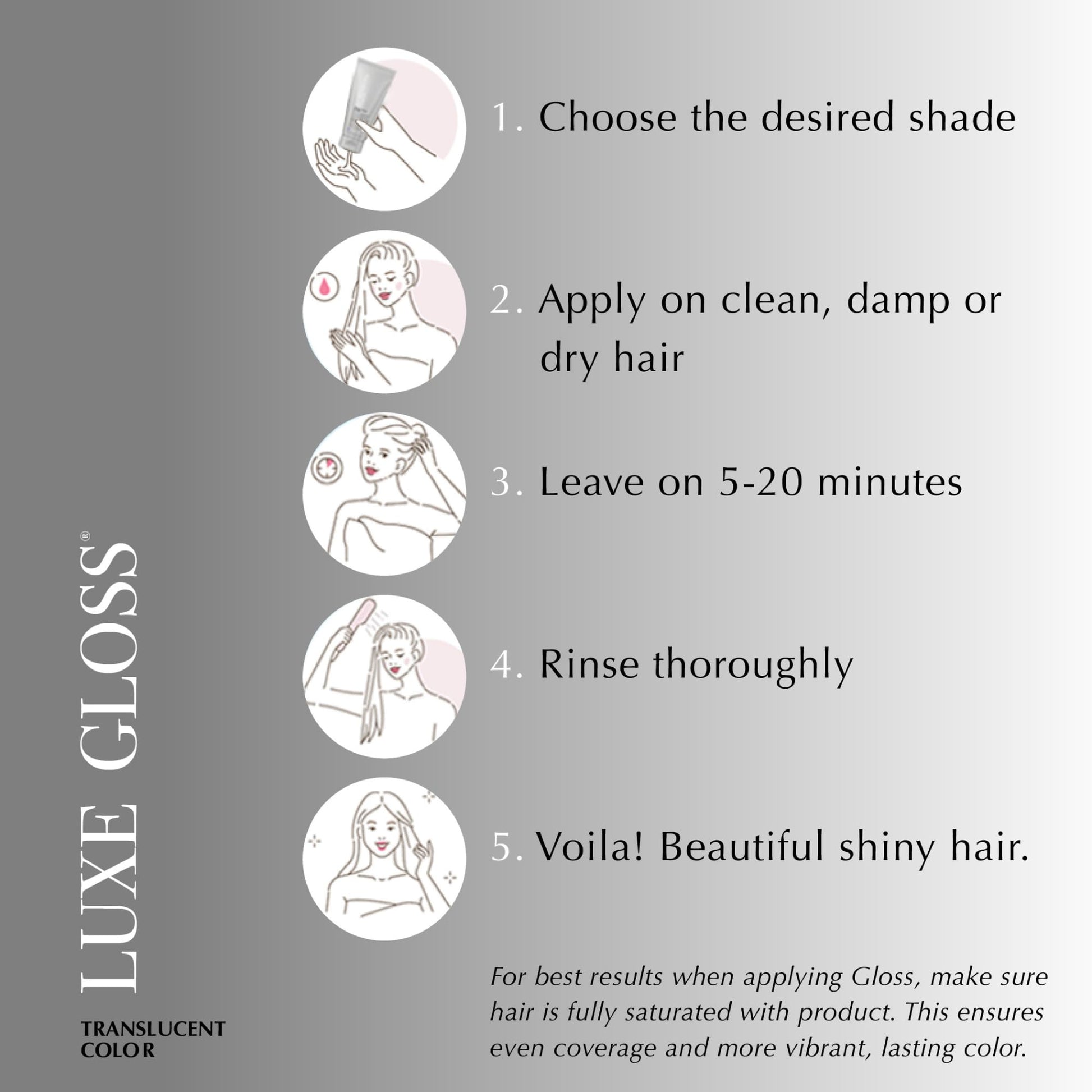 ECRU New York LUXE GLOSS Hair Gloss for Enhanced Color and Glass-Like Shine, Copper Ecru New YorkAu supplements