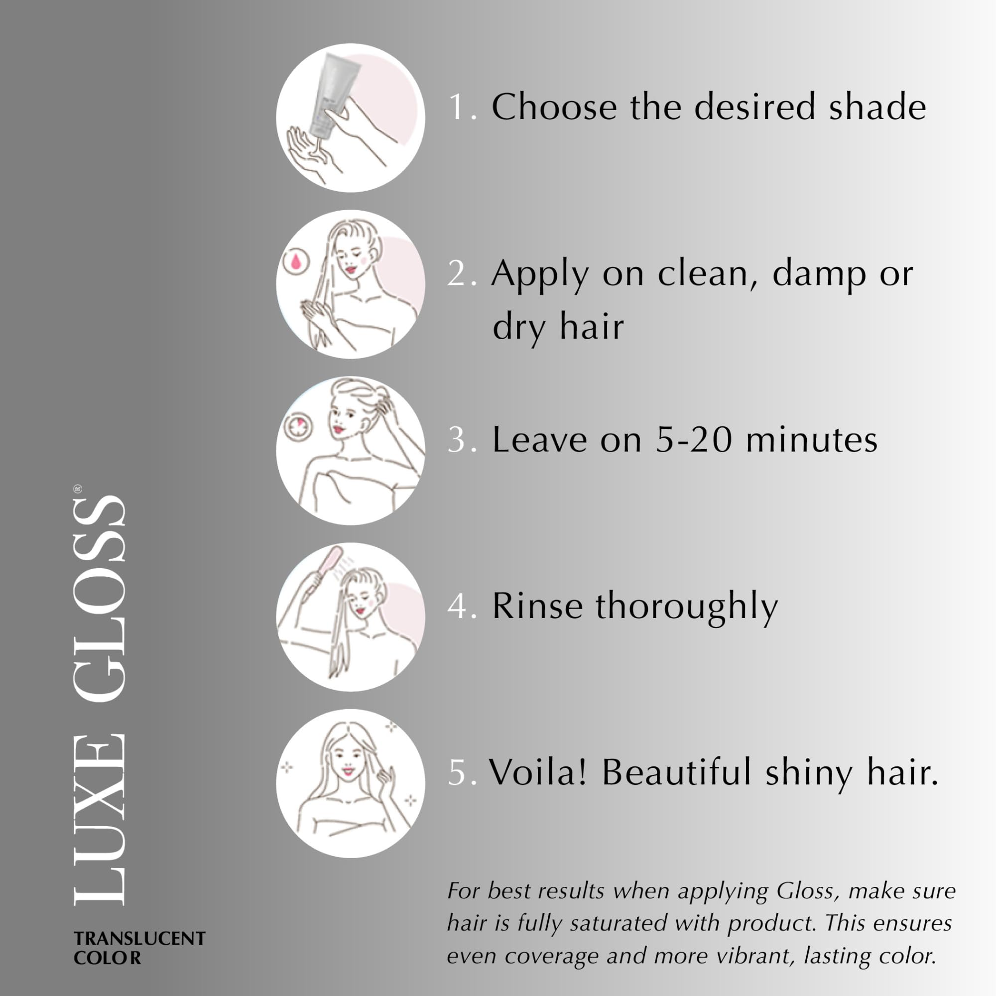 ECRU New York LUXE GLOSS Hair Gloss for Enhanced Color and Glass-Like Shine, Copper Ecru New YorkAu supplements
