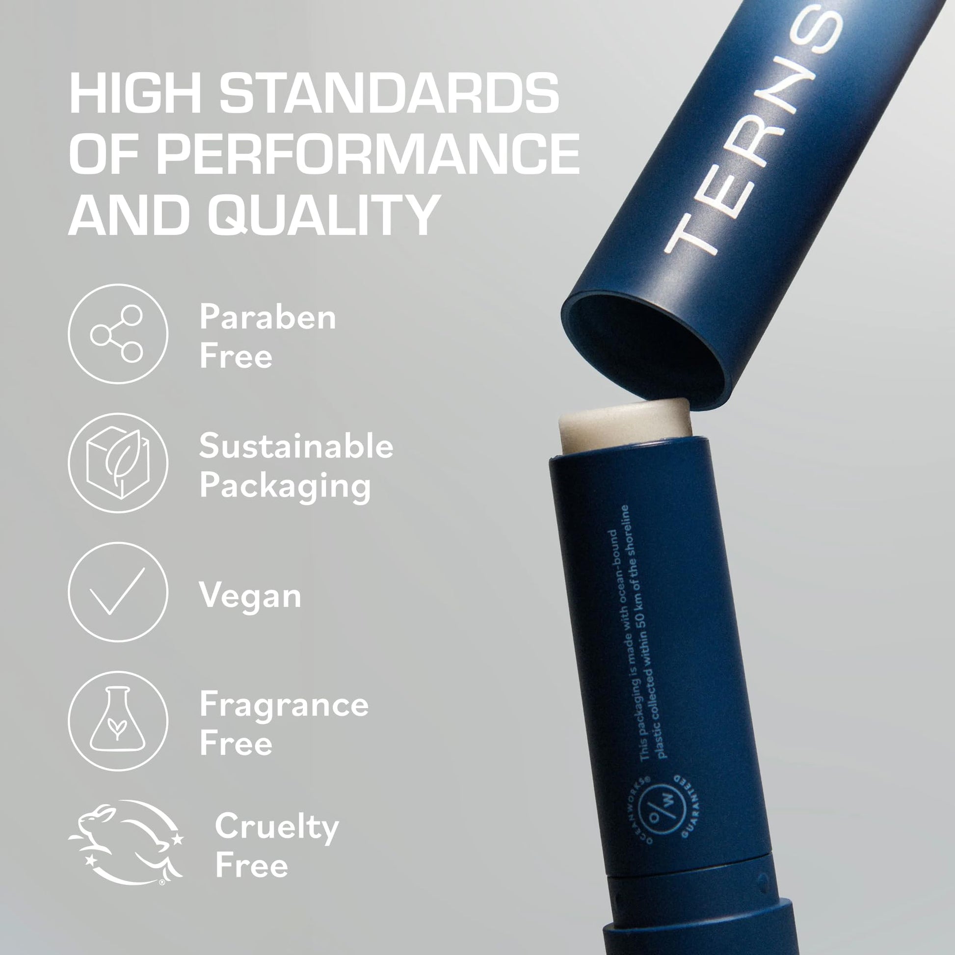 TERNS Everyday Lip Balm | Hyaluronic Acid + Baobab & Meadowfoam Oils, Algae-Powered Sirenas Complex OS, Refreshing Mint, Non-Sticky Cushion Glide, Cruelty-Free TERNSAu supplements