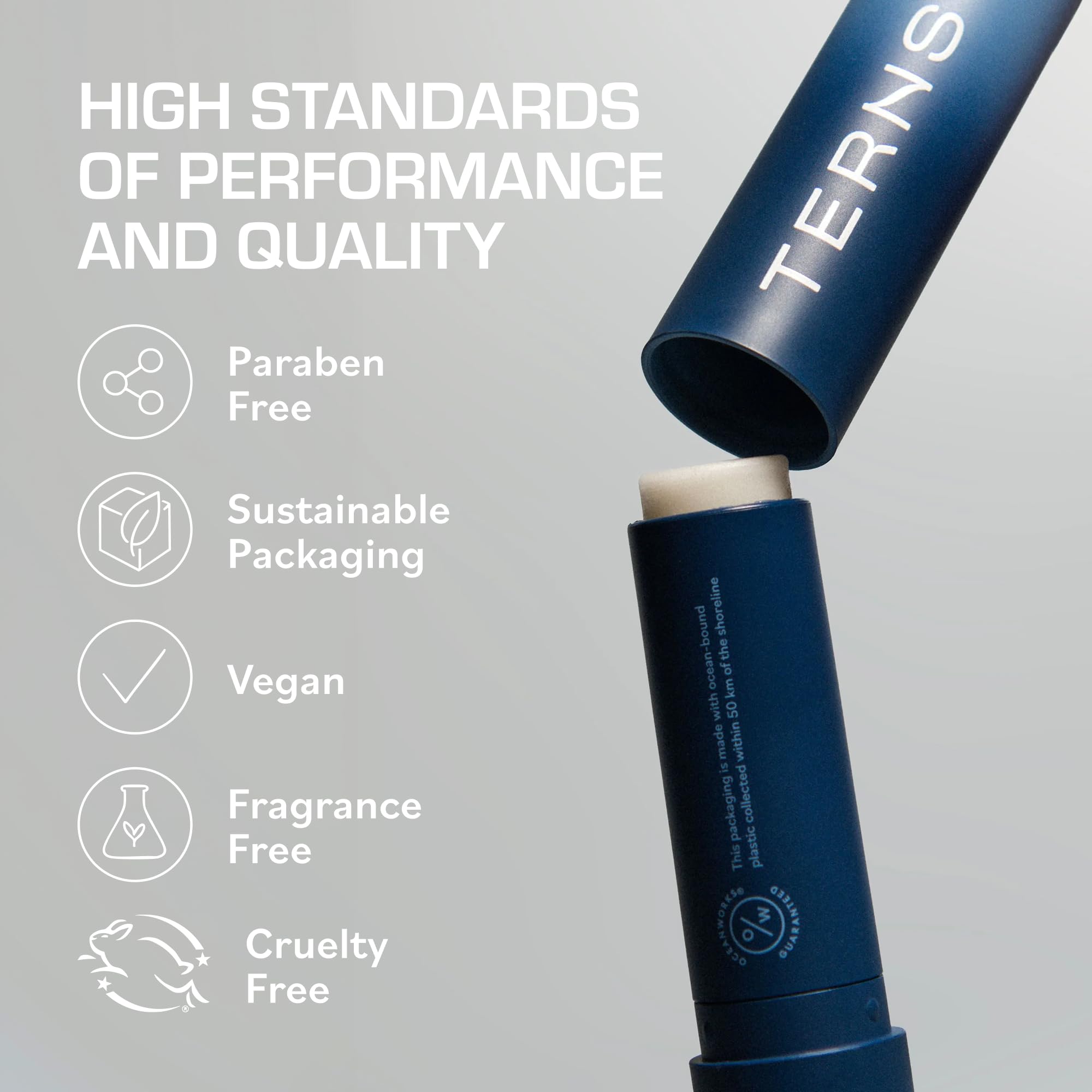 TERNS Everyday Lip Balm | Hyaluronic Acid + Baobab & Meadowfoam Oils, Algae-Powered Sirenas Complex OS, Refreshing Mint, Non-Sticky Cushion Glide, Cruelty-Free TERNSAu supplements