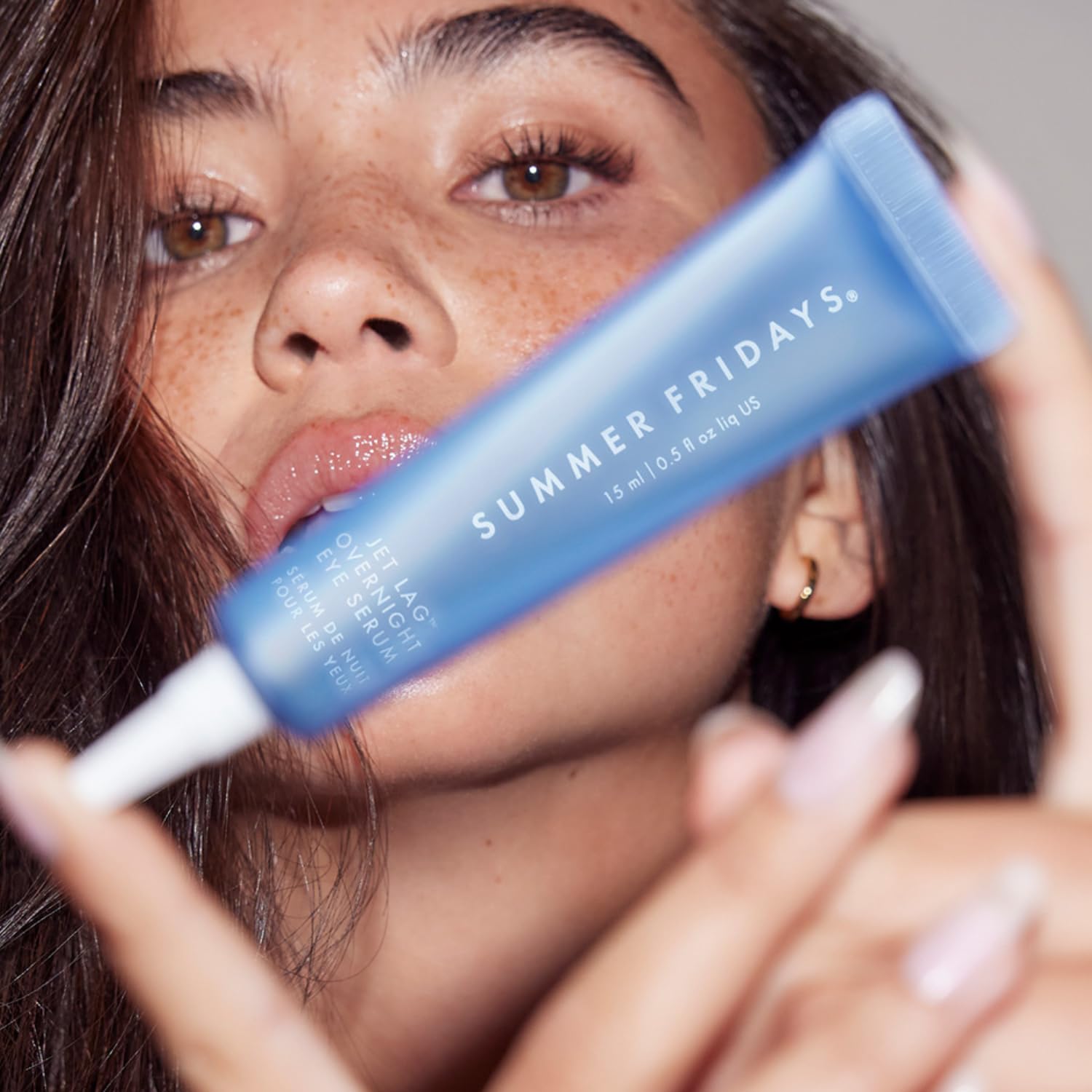 Summer Fridays Jet Lag Overnight Eye Serum - Nourishing Undereye Treatment for Dark Circles - Helps to Hydrate, Smooth, Firm & Depuff - Enriched with Glycerin to Lock in Moisture (0.5 Fl Oz) Summer FridaysAu supplements