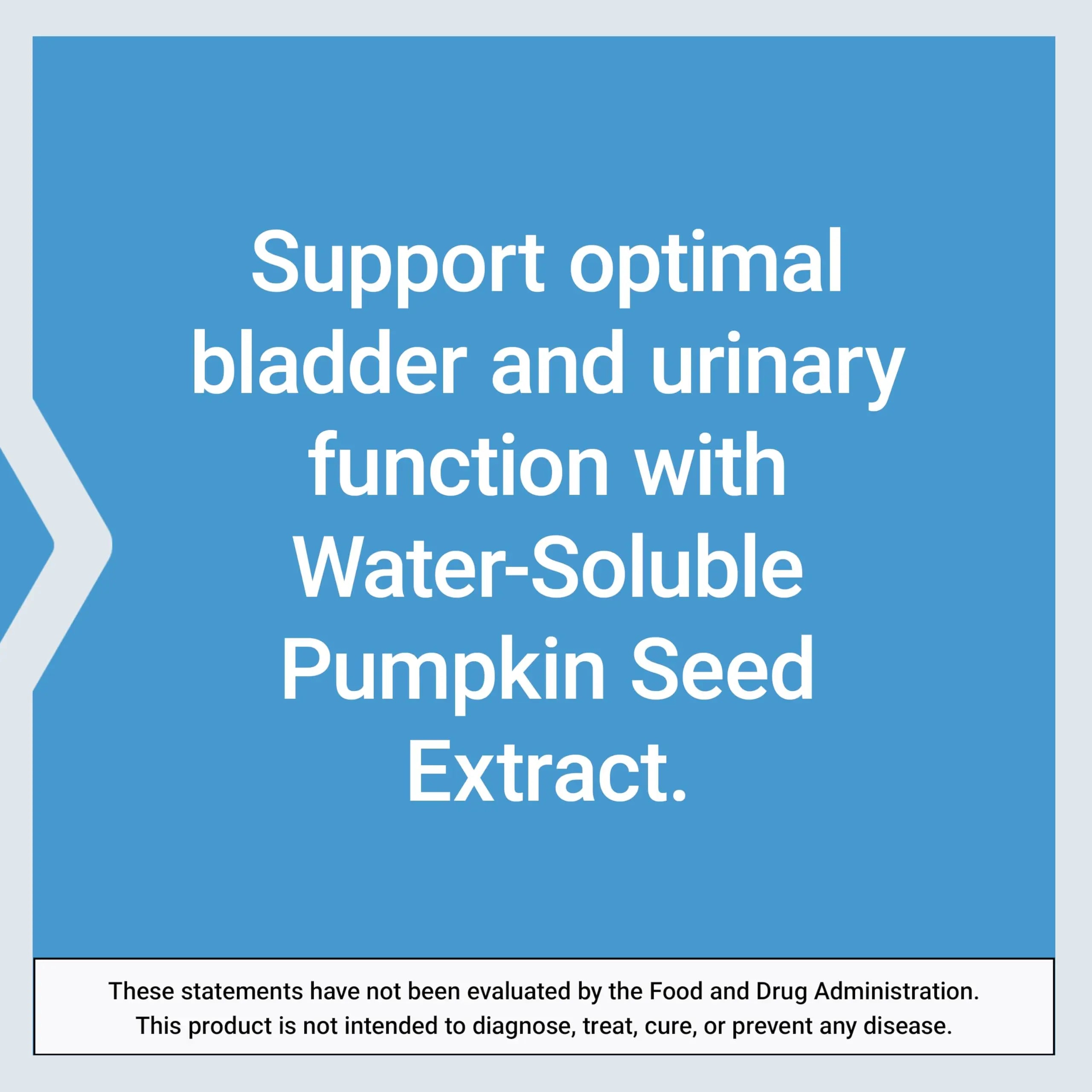 Life Extension Water-Soluble Pumpkin Seed Extract, Promotes Prostate & Urinary Tract Health, Bladder Health Support, Men, Women, Gluten-Free, Non-GMO, Vegetarian, 60 Capsules Life ExtensionAu supplements