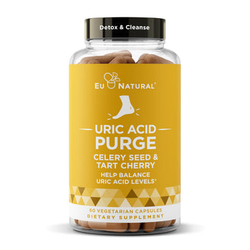 Purge! Uric Acid Flush – Eat & Drink What You Want – Detox and Cleanse with Celery Seed Extract Eu NaturalAu supplements