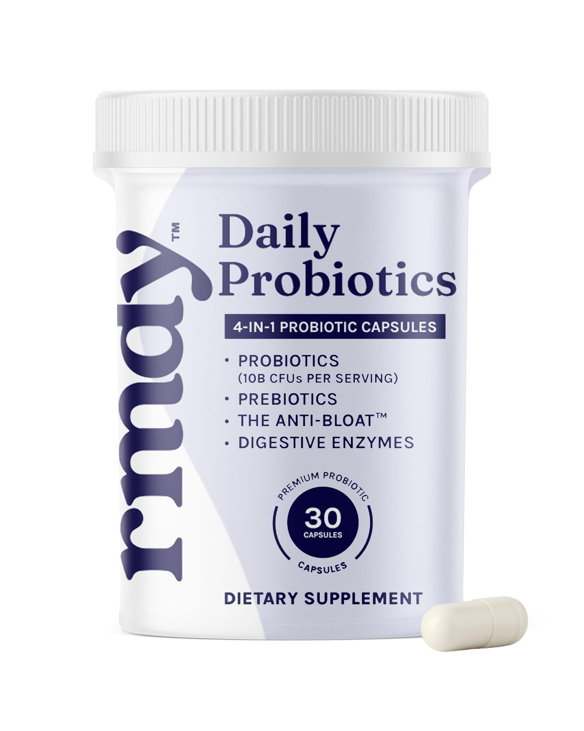 rmdy Constipation, Bloating, & Gas Relief | Relief from Diarrhea, & IBS | Probiotic for Digestive Health & Gut | 30 Capsules rmdyAu supplements