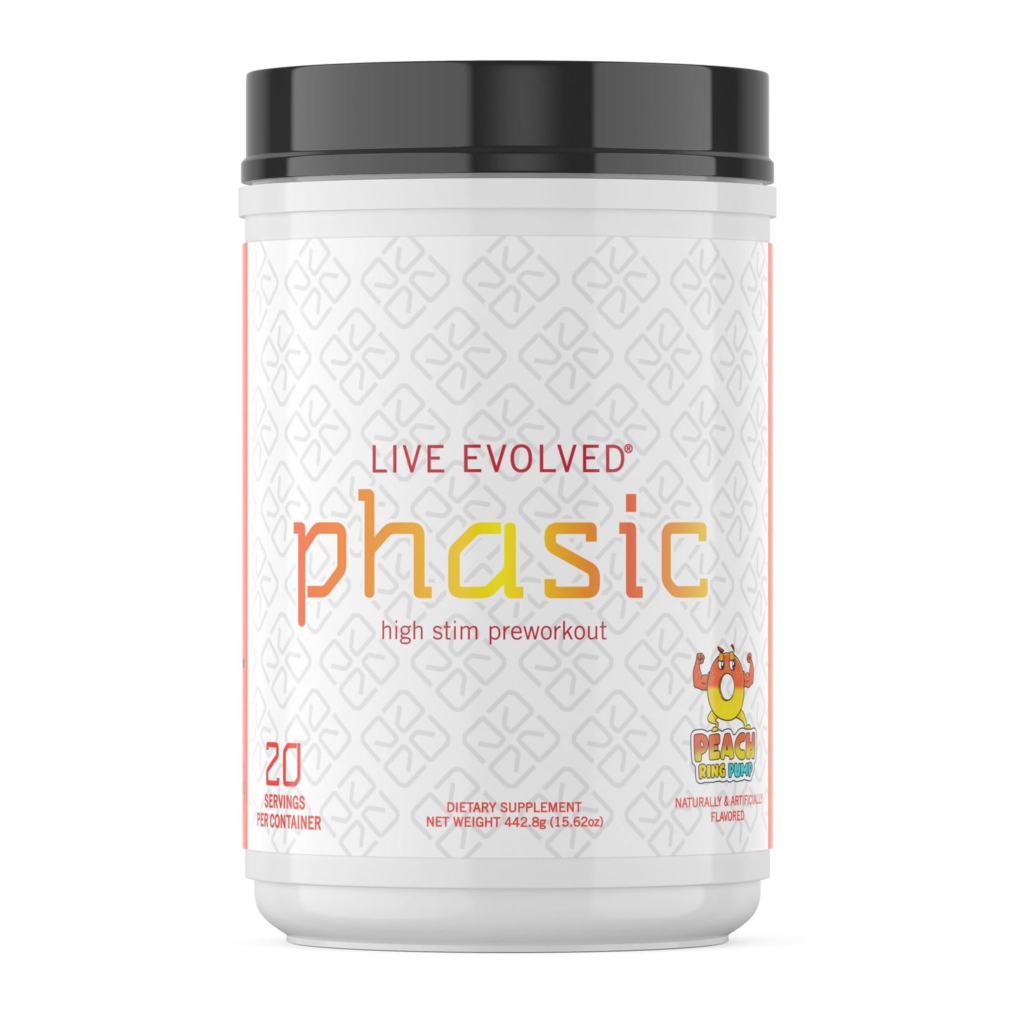 Live Evolved Phasic - High Stim Pre Workout for Men & Women - Energy | Pump | Nootropics Live EvolvedUS supplements