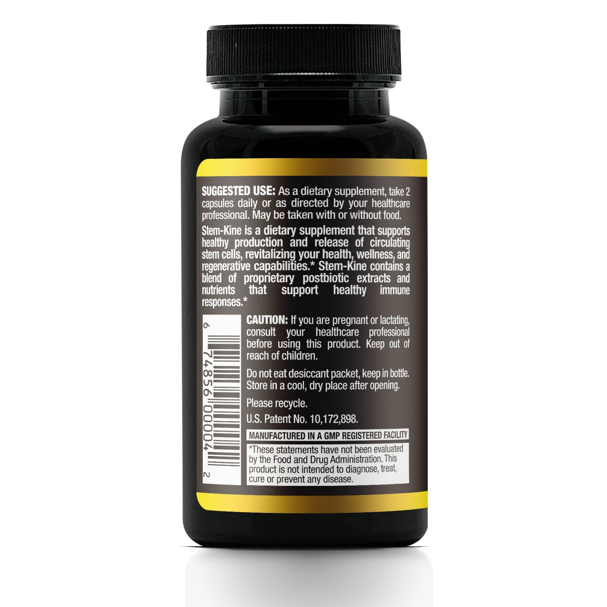 Aidan Products Stem-Kine Stem Cell Supplements, Clinically Proven to Increase Circulating Stem Cells, Pack of 2, Promoting Healing and Anti-Aging, 2 Pack of 60 Capsules Each Aidan ProductsAu supplements