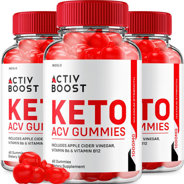(3 Pack) Activ Boost Keto ACV Gummies - Activ Boost Keto ACV Gummies Reviews IndeloUS supplements