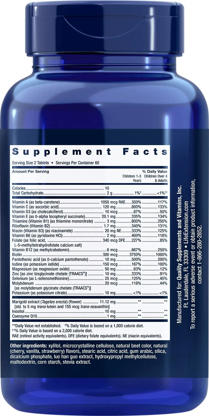 Life Extension Children's Formula Mix™, multivitamin for Kids, 18 Essential Vitamins and Minerals Life ExtensionAu supplements