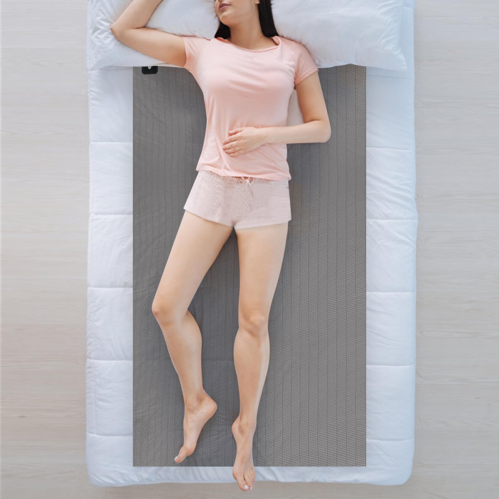 Grounding Mat for Bed, Grounding Sheets Blanket with Grounding Cord, Earthing Mat Grounding Pad ReaengAu supplements