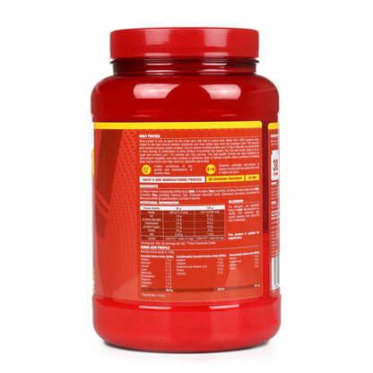 LFC Whey Protein Powder Strawberry Flavour 908g 15.5g Naturally-Occurring BCAAs 21g Protein Vector ConsumerUS supplements
