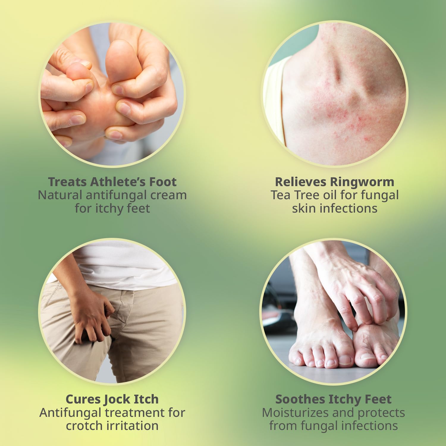 PURPLE CANYON Anti Fungal Balm with 15% Undecylenic Acid – Antifungal for Athletes Foot, Jock Itch & Ringworm – Tea Tree, Menthol & Essential Oils PURPLE CANYONAu supplements
