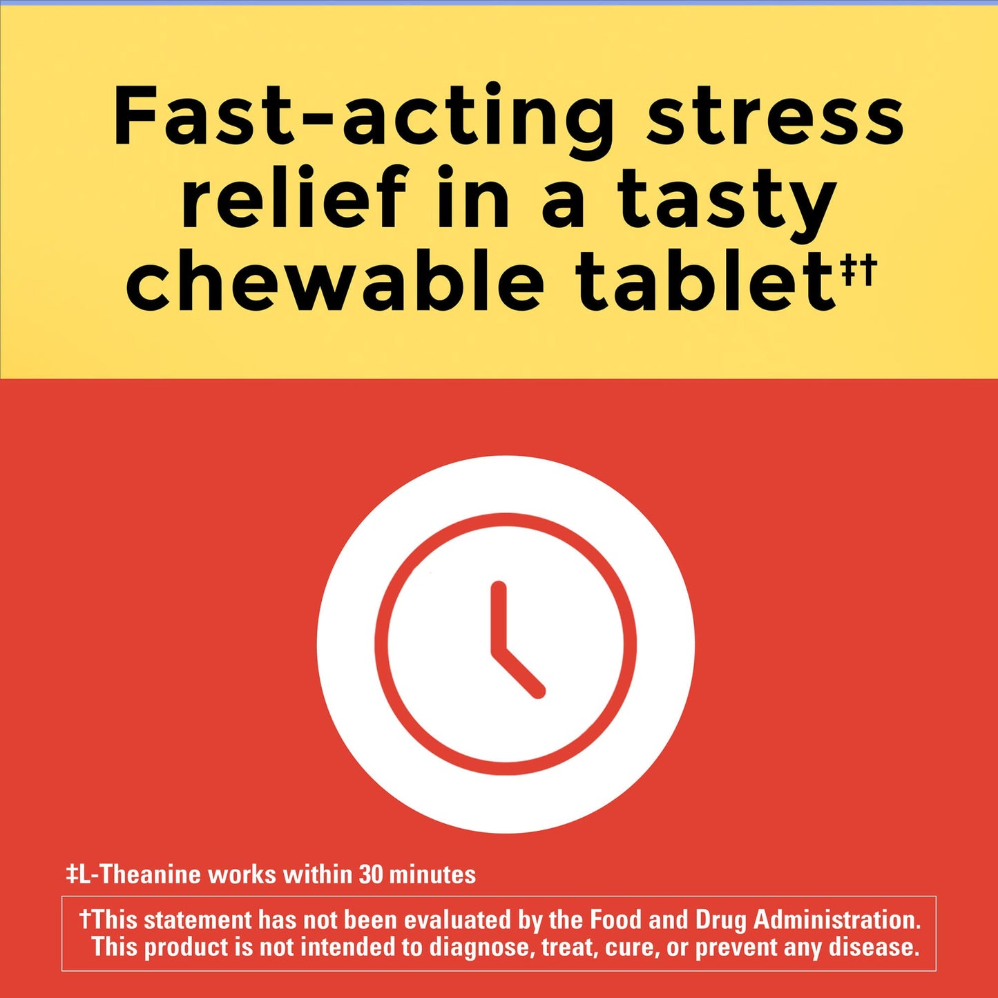 Nature Made Chewable L Theanine 200mg, L-Theanine Supplement for Stress Relief Nature MadeUS supplements