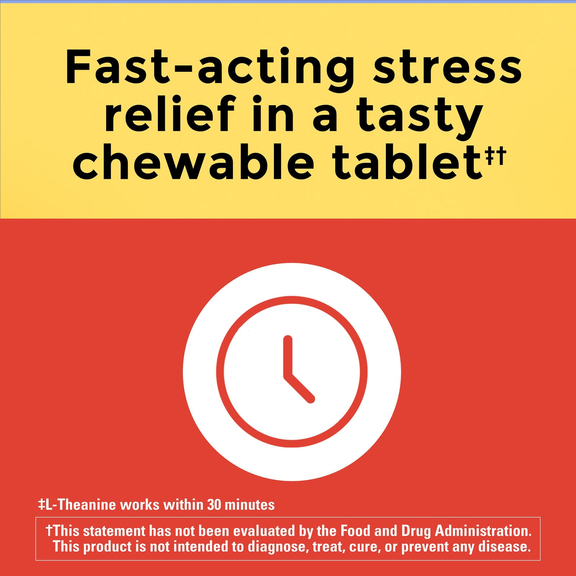 Nature Made Chewable L Theanine 200mg, L-Theanine Supplement for Stress Relief Nature MadeAu supplements