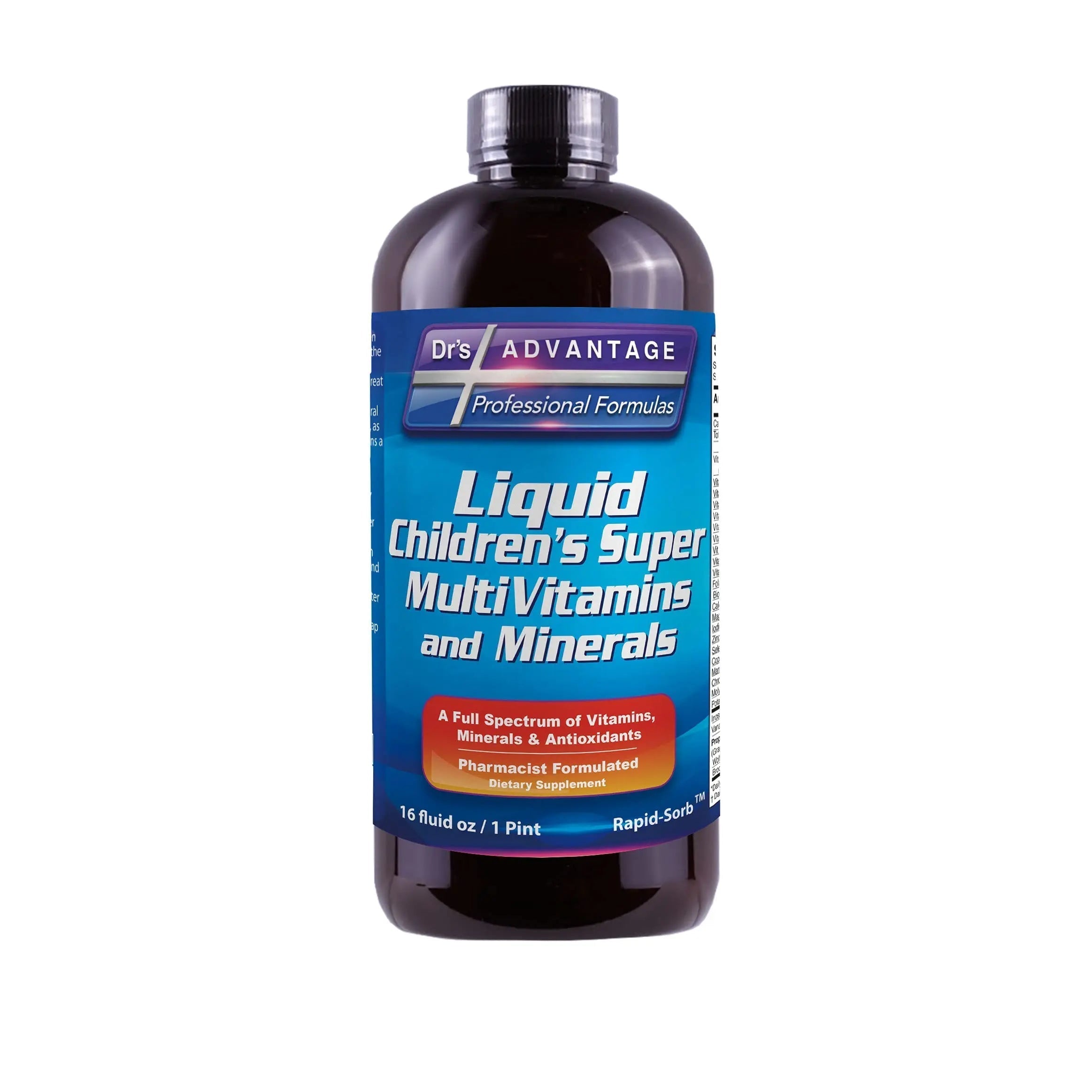 Dr's Advantage DA862 Liquid Children's Multivitamin and Minerals, 16 oz. Dr's AdvantageAu supplements