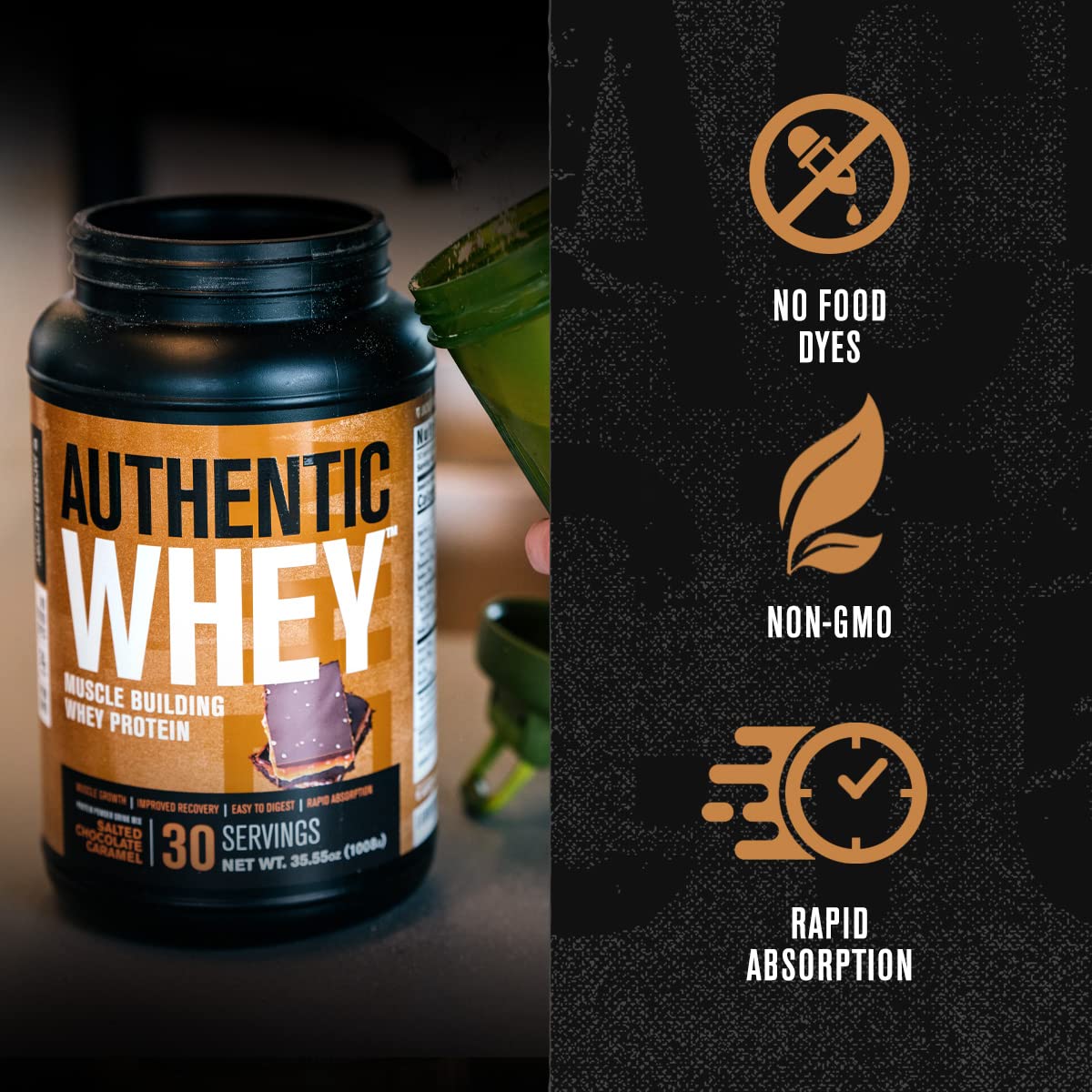 Jacked Factory Authentic Whey Muscle Building Whey Protein Powder - Low Carb Jacked FactoryUS supplements