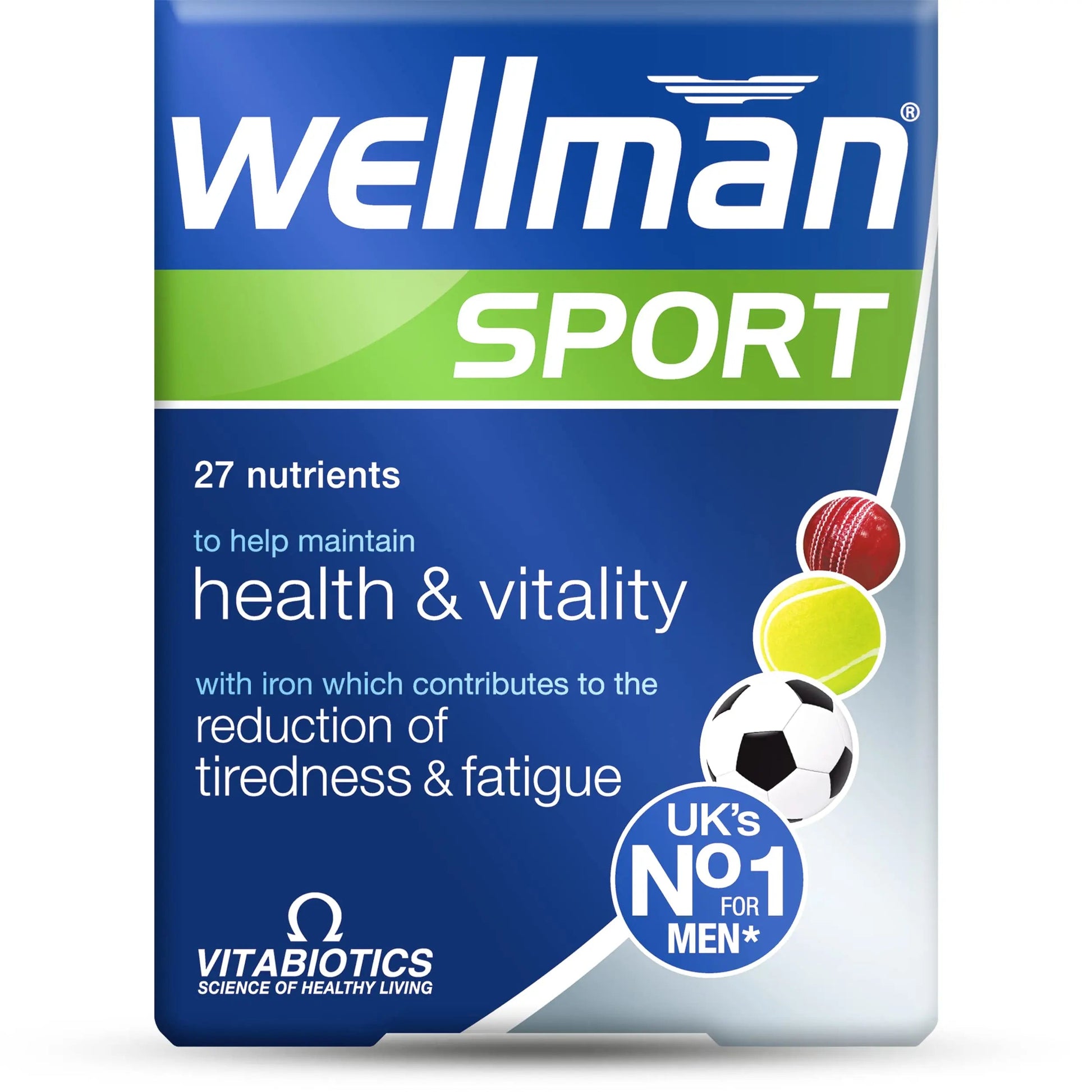 Vitabiotics Wellman Sport Tablets, 30 Tablets Wellman VitabioticsAu supplements